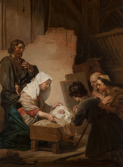 The Adoration of the Shepherds by Jan de Bray