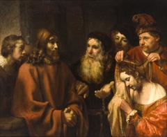 The Adulteress before Christ by Rembrandt