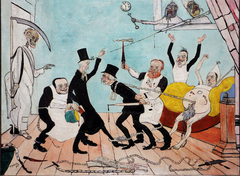 The Bad Doctors by James Ensor