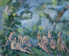 The Bathers by Paul Cézanne