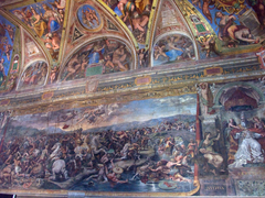 The Battle of the Milvian Bridge by Giulio Romano