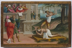 The beheading of a saint by Gaudenzio Ferrari