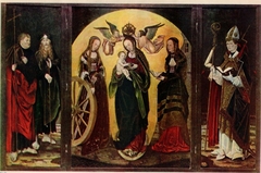 The Coronation of the Virgin with Saints by Lucas Cranach the Elder