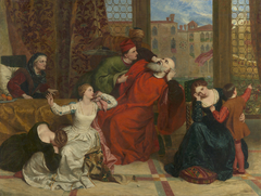 The Death of Francesco Foscari, Doge of Venice by Frederick Richard Pickersgill