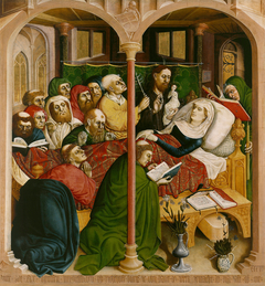 The Death of Mary (Wurzach altarpiece) by Hans Multscher