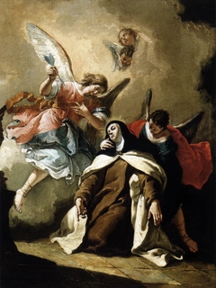 The Ecstasy of Saint Theresa by Francesco Fontebasso