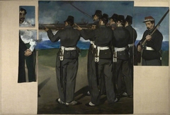 The Execution of Emperor Maximilian by Edouard Manet