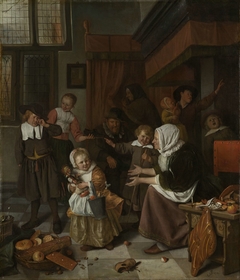 The Feast of St Nicholas by Jan Havicksz. Steen