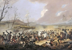 The Final Charge of the British Cavalry at the Battle of Orthez, 27 February 1814 by Denis Dighton