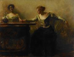 The Fortune Teller by Thomas Dewing