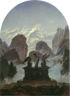 The Goethe Monument by Carl Gustav Carus