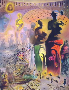 The Hallucinogenic Toreador by Salvador Dalí