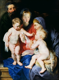 The Holy Family with Saint Elizabeth and Saint John the Baptist by Peter Paul Rubens