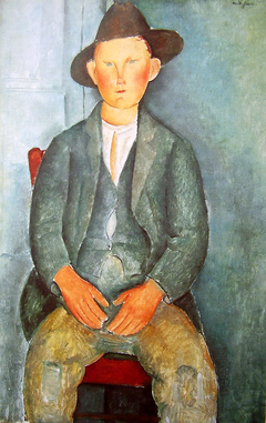 The little peasant by Amedeo Modigliani