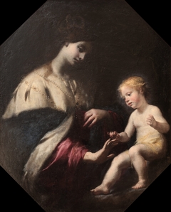 The Mystical Marriage of Saint Catherine by Simone Pignoni