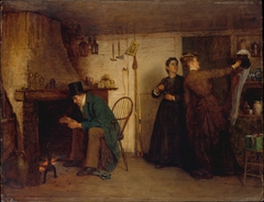 The New Bonnet by Eastman Johnson