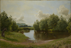 The Ouse at Bledsoe by Alfred Parsons