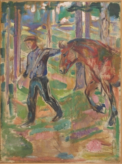 The Pathfinder by Edvard Munch