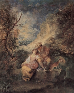 The Robber of the Sparrow's Nest by Antoine Watteau