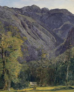 The Schönberg seen from Hoisernradalpe by Ferdinand Georg Waldmüller