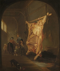 The Slaughtered Cow by Abraham van den Hecken