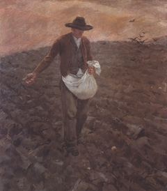 The sower by Albin Egger-Lienz