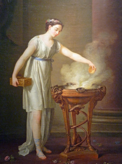 The Virtuous Athenian Woman by Joseph-Marie Vien