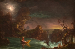 The Voyage of Life: Manhood by Thomas Cole