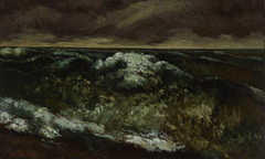 The Wave by Gustave Courbet