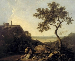 Tivoli; Temple of the Sibyl and the Campagna by Richard Wilson