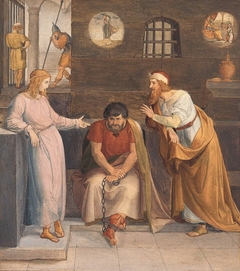 Traumdeutung Josephs by Friedrich Wilhelm Schadow