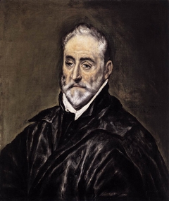 Portrait of Antonio de Covarrubias y Leiva (1514-1602), Spanish jurist and humanist by El Greco