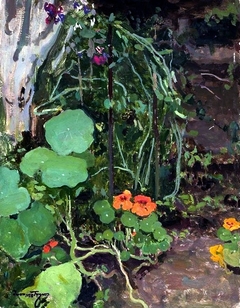 Nasturtiums III by Ivan Trush