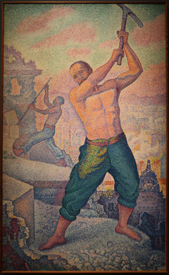 The demolisher by Paul Signac