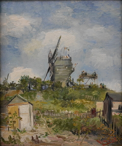 Le Moulin de la Galette by Vincent van Gogh