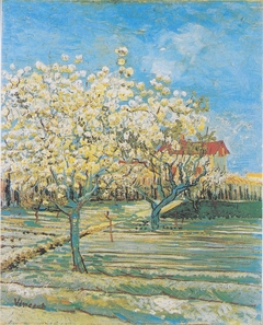 Flowering orchard by Vincent van Gogh