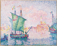 Venice, The Pink Cloud by Paul Signac