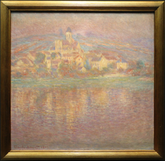 Vétheuil, Sunset by Claude Monet