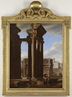 View in the Roman Forum by Viviano Codazzi