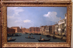 View of Canale di Santa Chiara, Venice by Canaletto