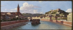 View of Verona by Aleksander Gierymski