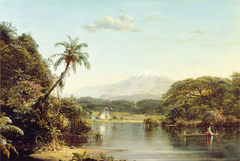 View on the Magdalena River by Frederic Edwin Church