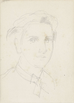 Vrouwenhoofd by August Allebé