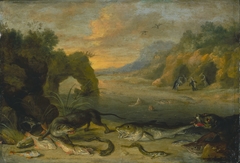 Water by Jan van Kessel the Elder