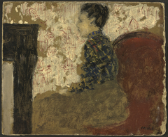 Woman Sitting by the Fireside by Édouard Vuillard