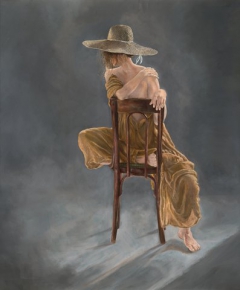 Woman with a Hat by Hanan Milner