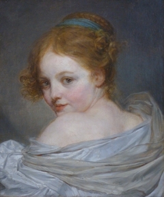 Young Girl from the Back by Jean-Baptiste Greuze