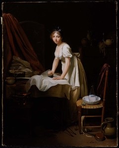 Young Woman Ironing by Louis-Léopold Boilly