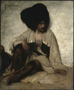 A Circassian by Frank Duveneck