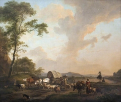 A Pastoral Scene by Balthasar Paul Ommeganck